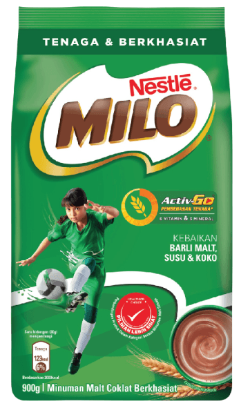 Nestlé MILO Activ-Go Chocolate Malt Drink 900g