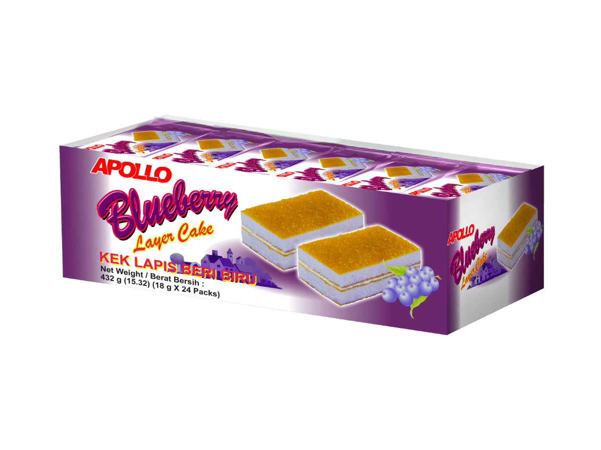 Apollo Layer Cake Blueberry