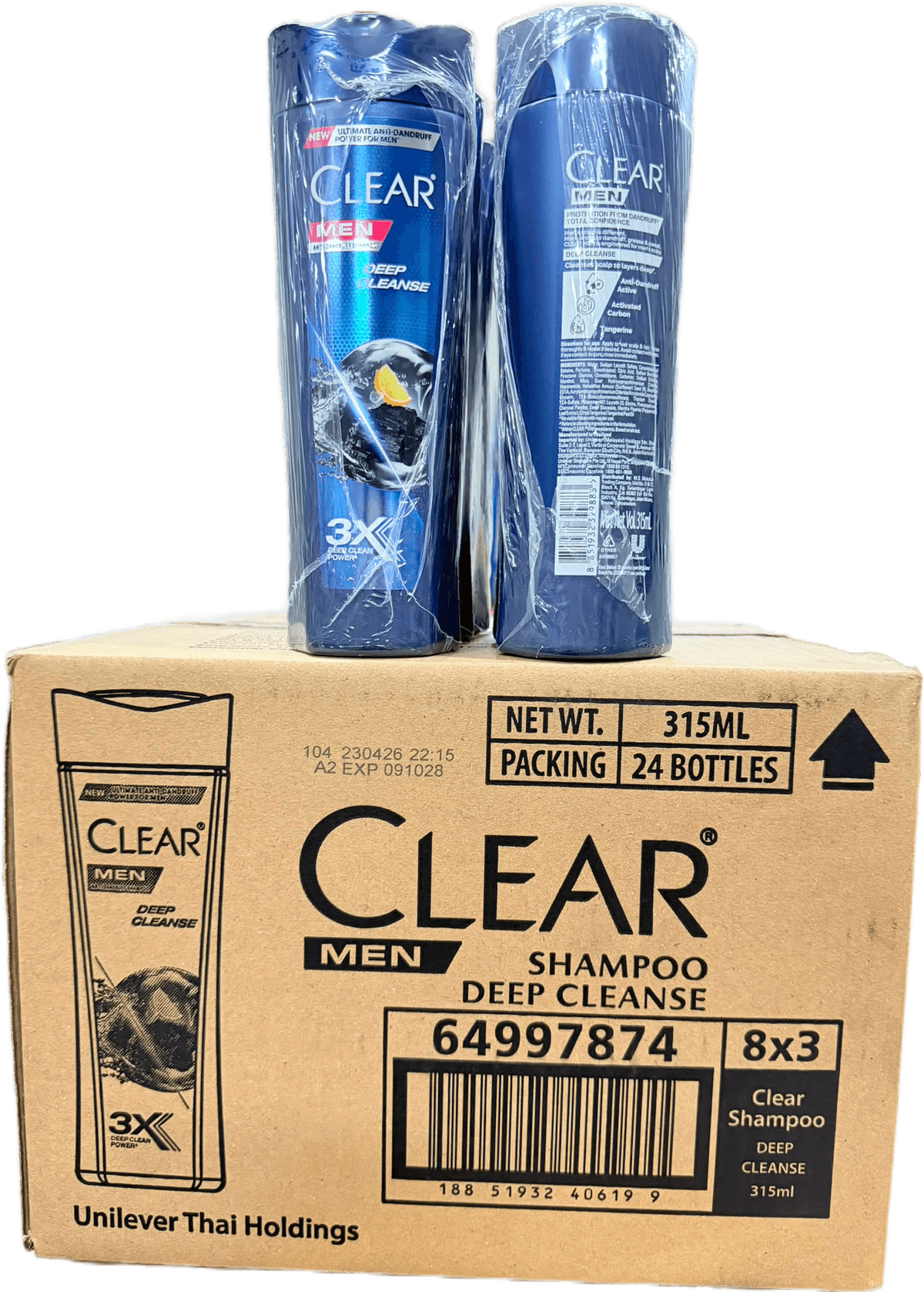 CLEAR Men Deep Cleanse Shampoo 315ml