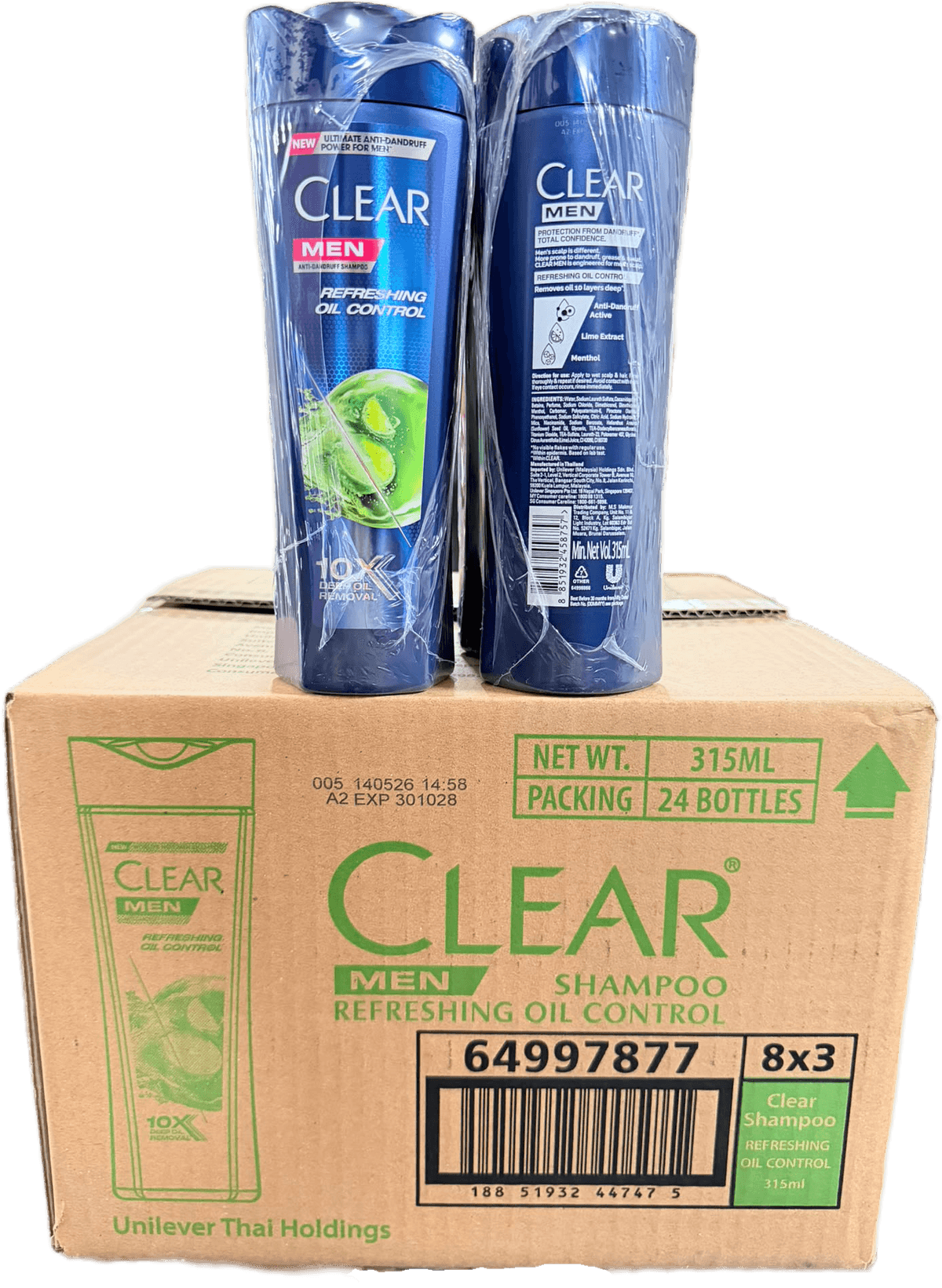 CLEAR Men Refreshing Oil Control Shampoo 315ml