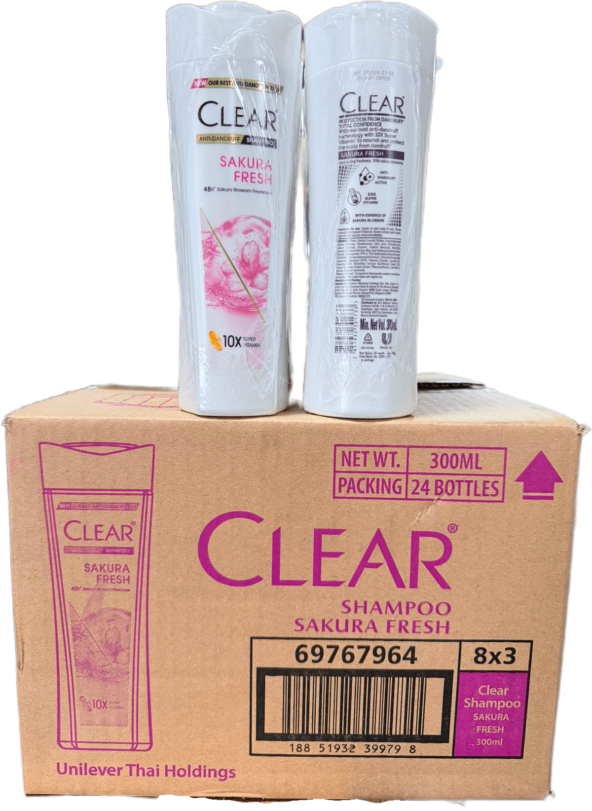 CLEAR Sakura Fresh Shampoo 300ml