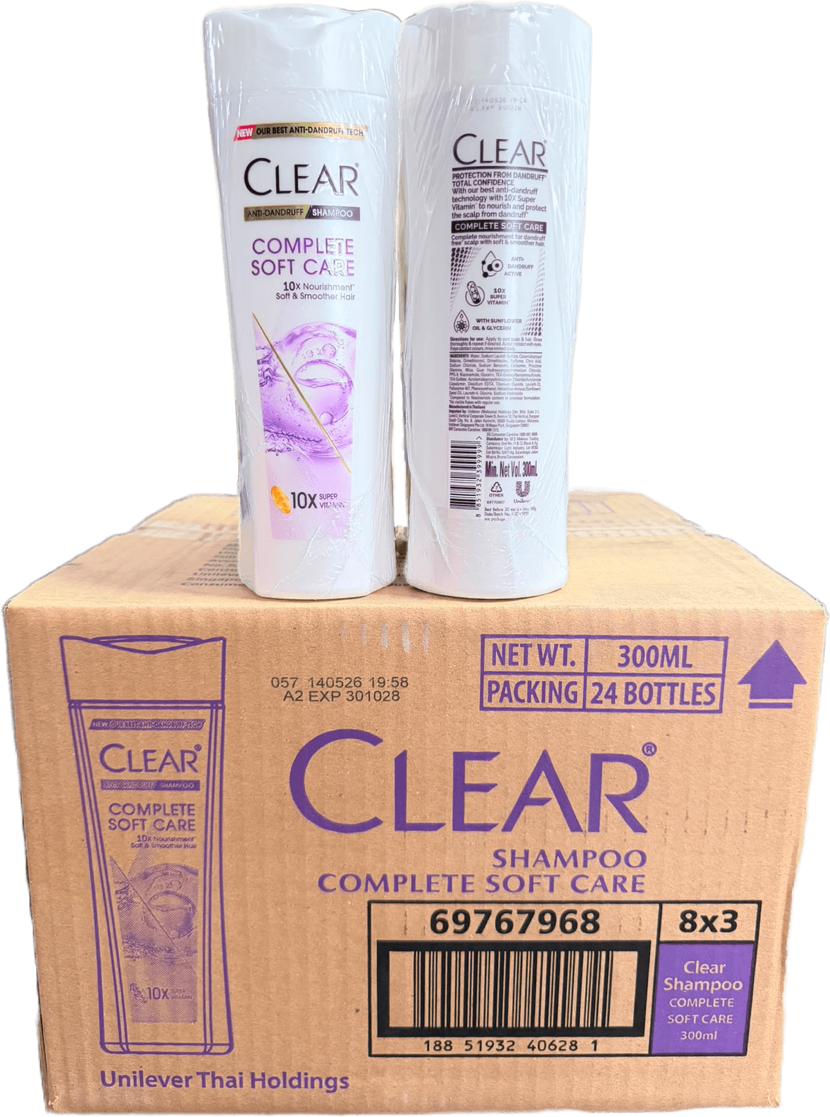 CLEAR Complete Soft Care Shampoo 300ml