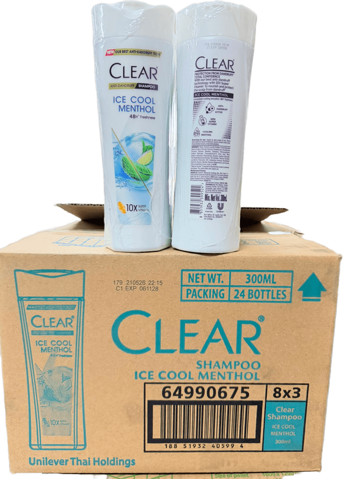 CLEAR Ice Cool Menthol Shampoo 300ml