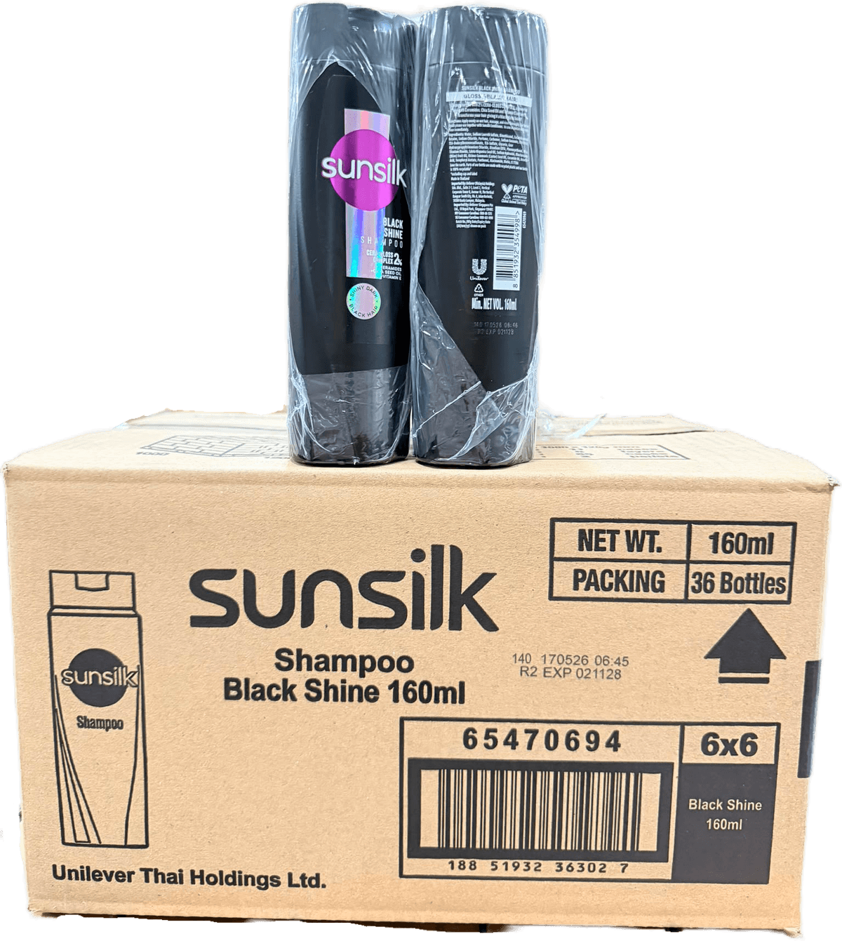 Sunsilk Black Shine Shampoo 160ml
