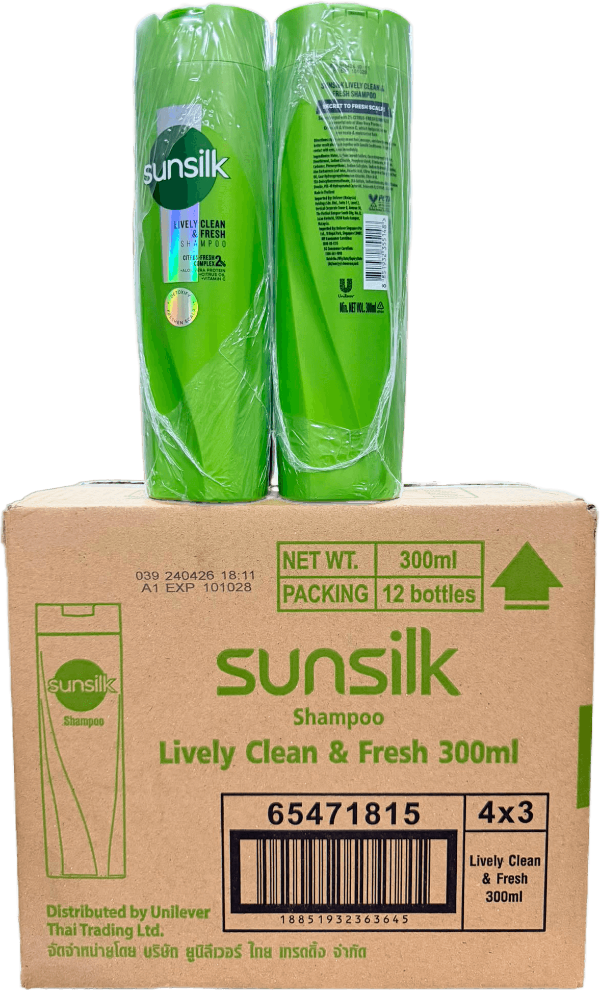 Sunsilk Lively Clean & Fresh Shampoo 300ml