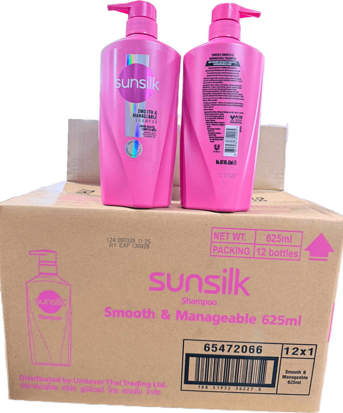Sunsilk Smooth & Manageable Shampoo 625ml