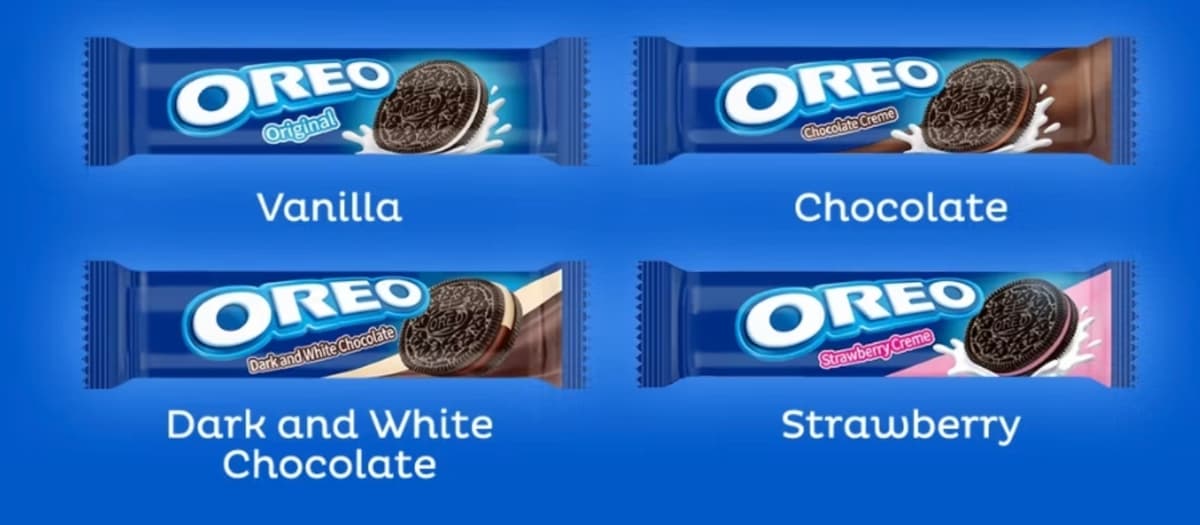 Oreo sandwich chocolate filled cookies biscuits