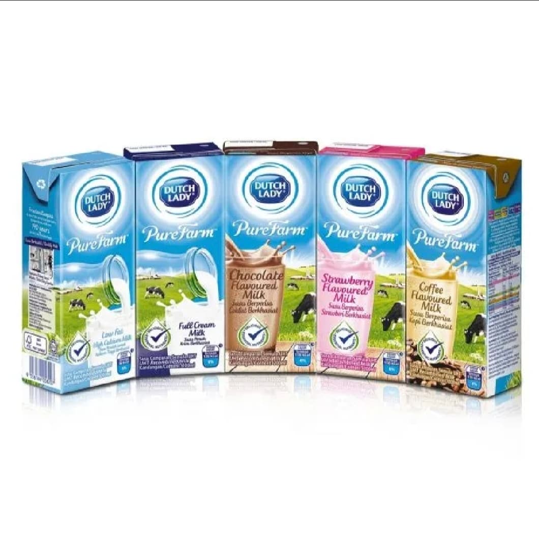 Dutch lady uht milk