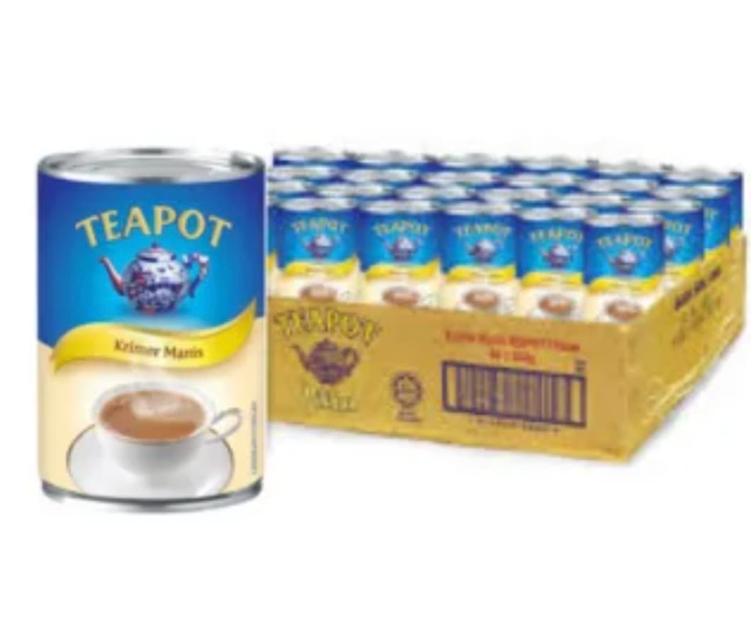 Tea pot kopi tarik sweetened creamer